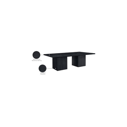 Belinda Black Modular Dining Table