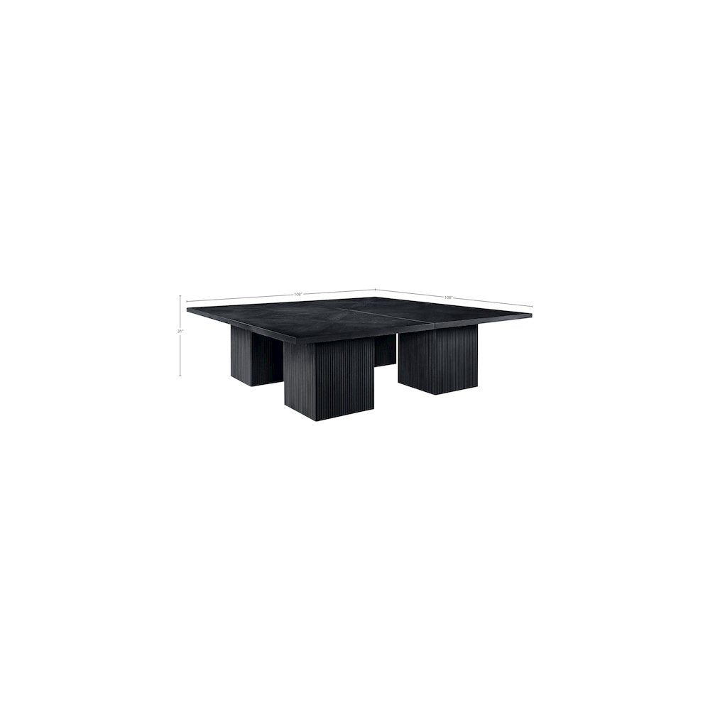 Belinda Black Modular Dining Table