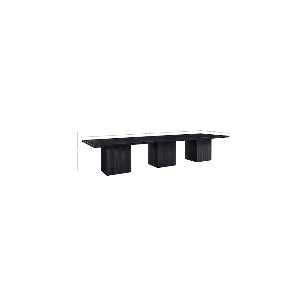 Belinda Black Modular Dining Table