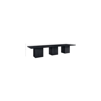Belinda Black Modular Dining Table