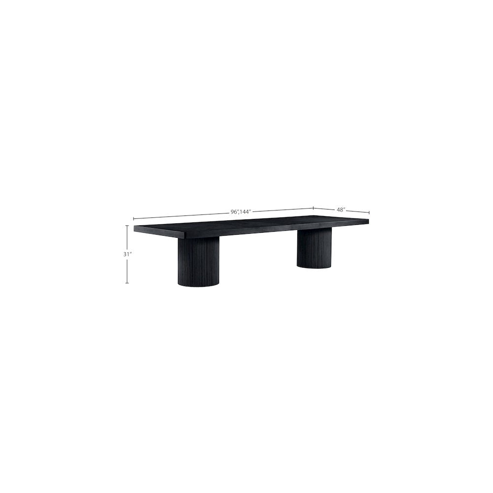 Belinda Black Dining Table