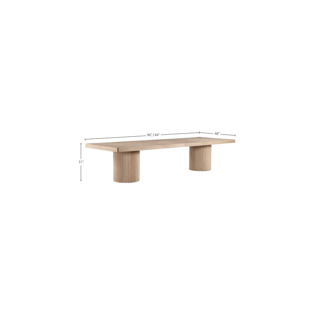 Belinda Natural Dining Table