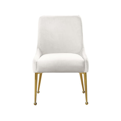 Owen Cream Velvet Dining Chair, Set of 2