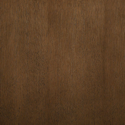 Mohari 112" / 160" Brown Solid Wood And Oak Veneer Dining Table (3 Boxes)