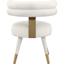 Fitzroy Cream Velvet Dining Chair, Set of 2