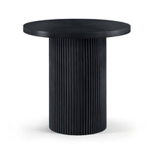 Belinda Black Oak Veneer And Solid Wood Counter Height Table