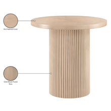 Belinda Natural Oak Veneer And Solid Wood Counter Height Table