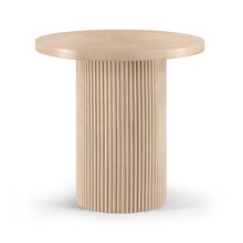 Belinda Natural Oak Veneer And Solid Wood Counter Height Table