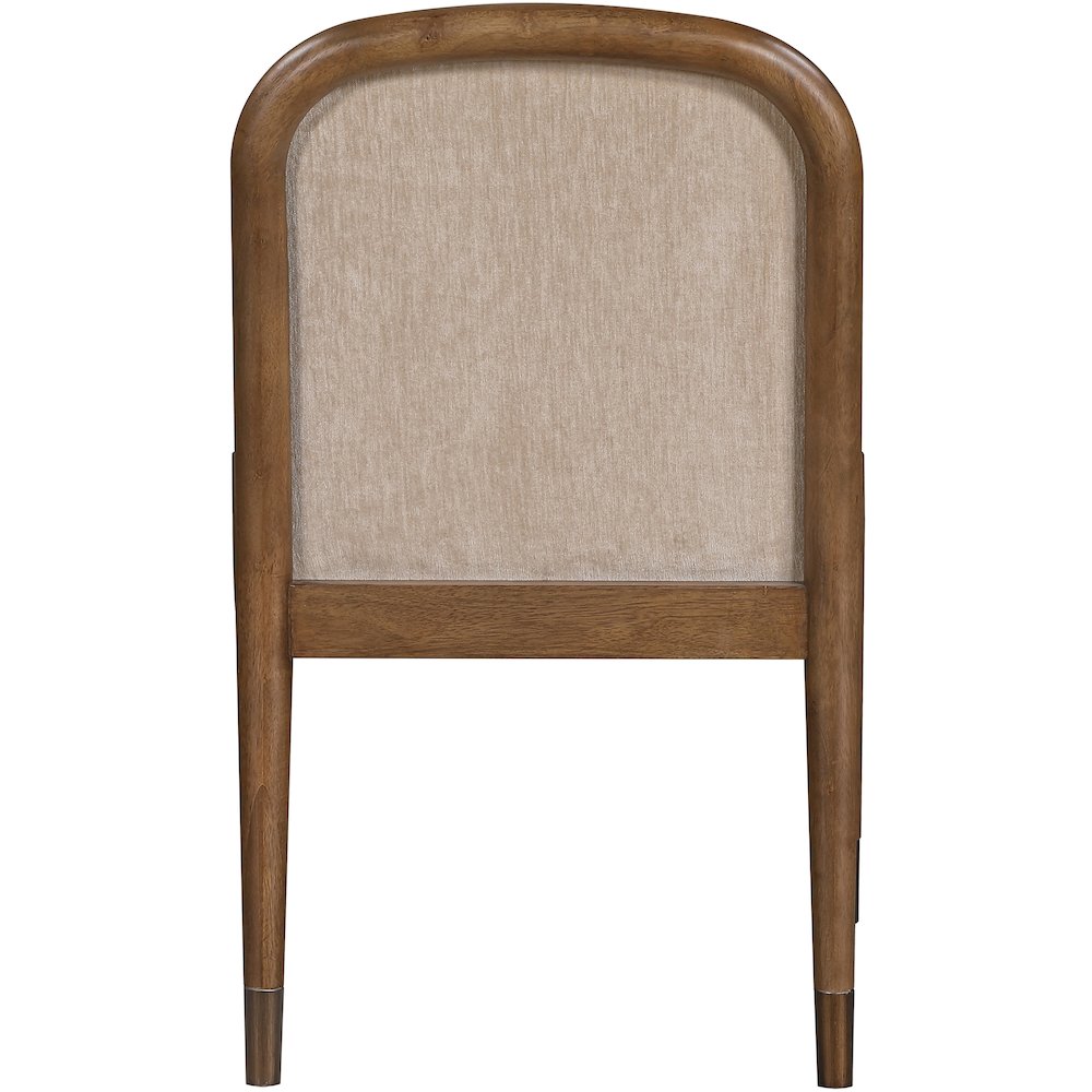 Cambria Beige Performance Fabric Upholstered Dining Side Chair, Set of 2