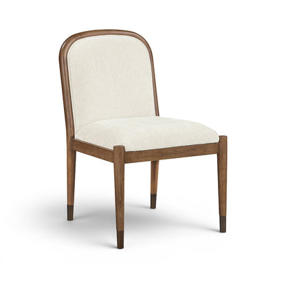 Cambria Cream Performance Fabric Upholstered Dining Side Chair, Set of 2