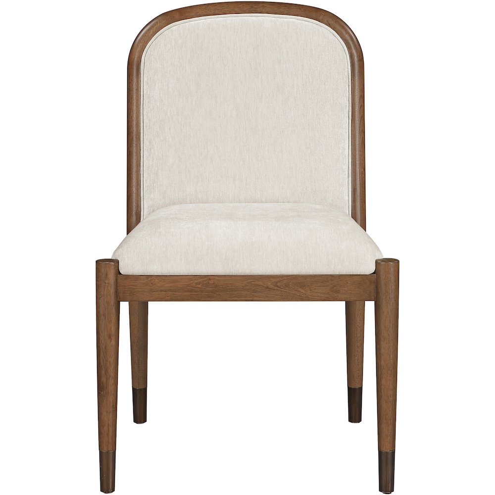 Cambria Cream Performance Fabric Upholstered Dining Side Chair, Set of 2