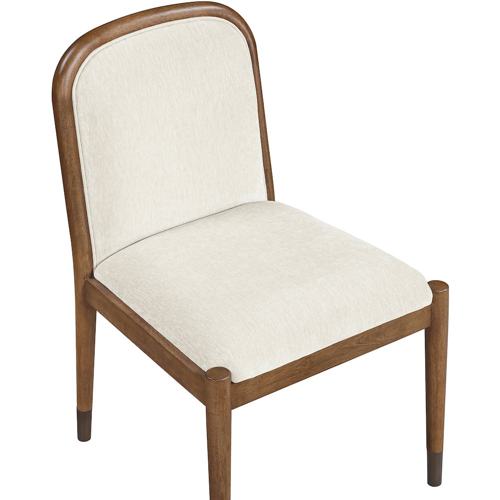 Cambria Cream Performance Fabric Upholstered Dining Side Chair, Set of 2