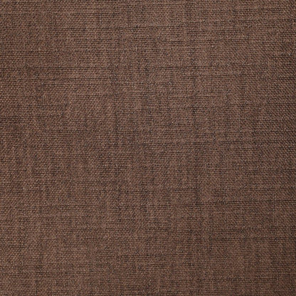 Sylvester Brown Linen Textured Performance Fabric Dining Chair, Set of 2