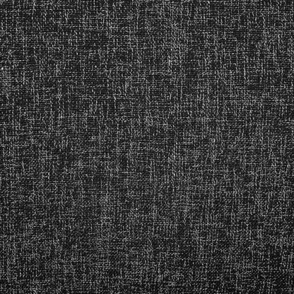 Benson Black Linen Textured Fabric Dining Chair, Set of 2