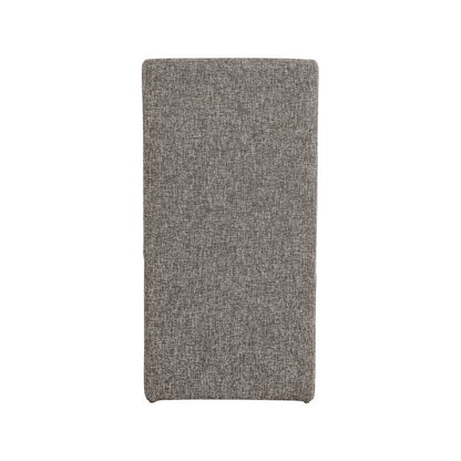 Benson Brown Linen Textured Fabric Dining Chair, Set of 2