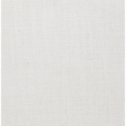 Benson Cream Linen Textured Fabric Dining Chair, Set of 2