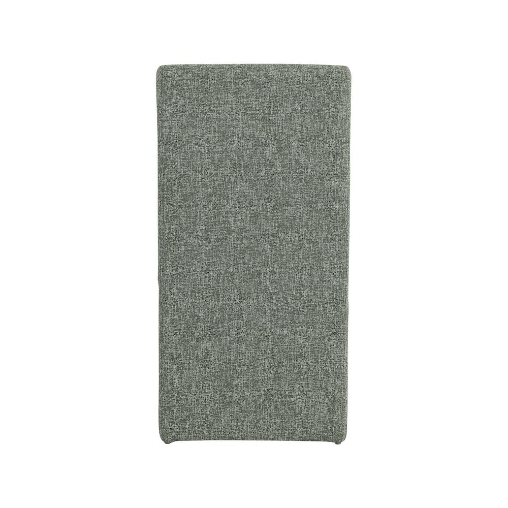 Benson Green Linen Textured Fabric Dining Chair, Set of 2