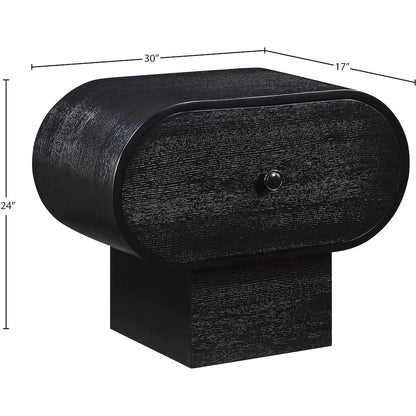 Harlow Black Night Stand