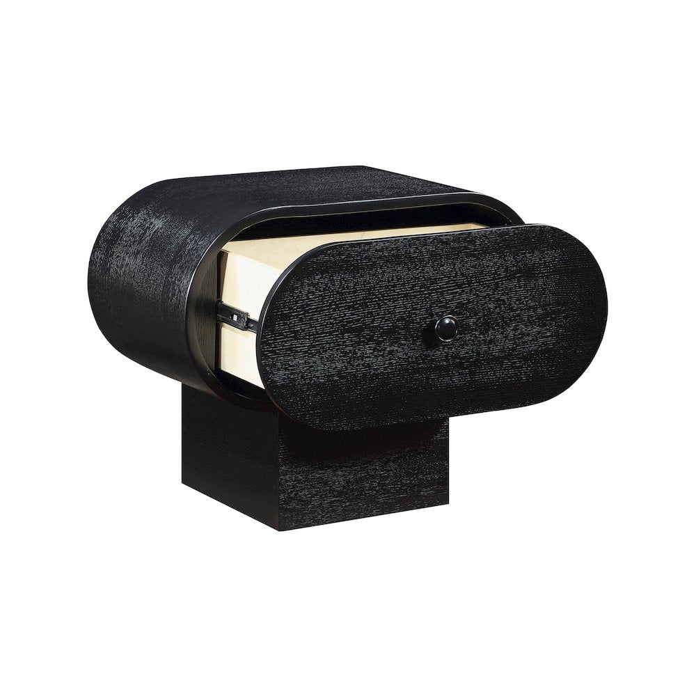 Harlow Black Night Stand
