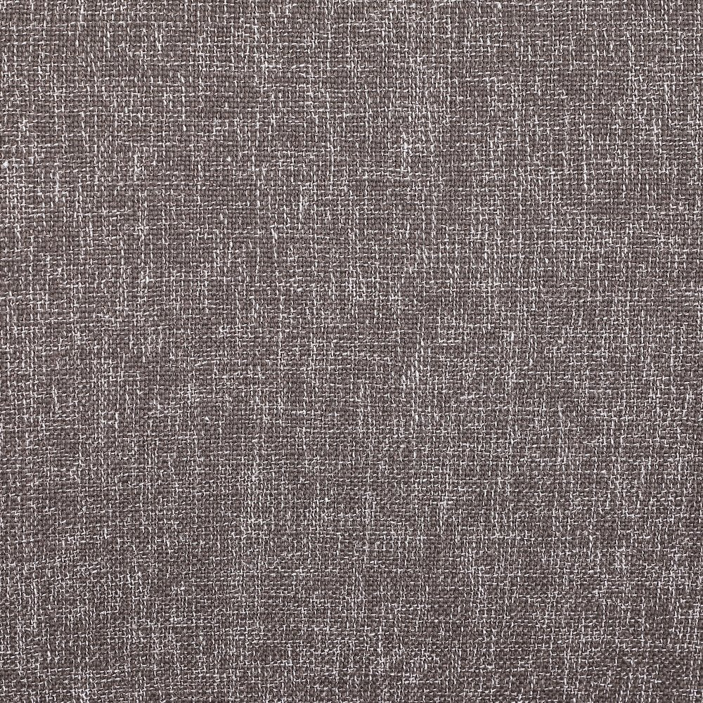 Gramercy Brown Linen Textured Fabric Stool