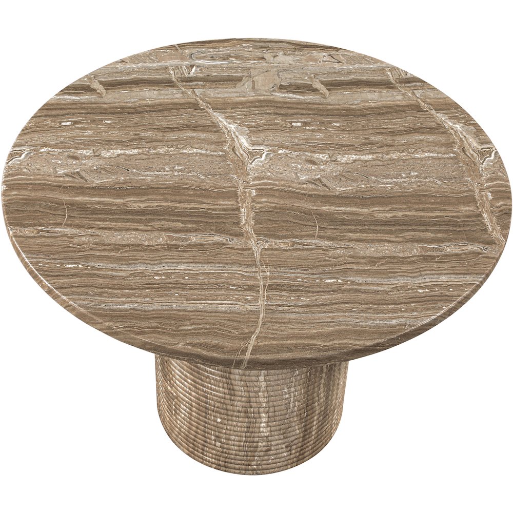 Rapallo 43" Beige Concrete Indoor/Outdoor Dining Table
