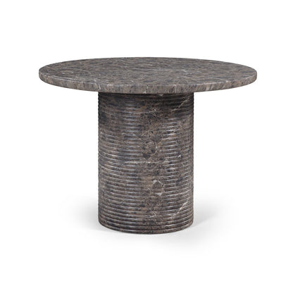 Rapallo 43" Brown Concrete Indoor/Outdoor Dining Table