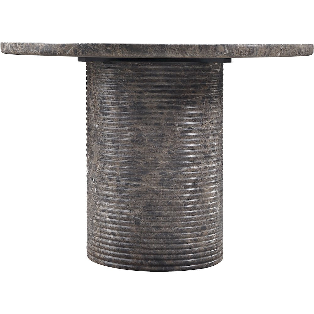 Rapallo 43" Brown Concrete Indoor/Outdoor Dining Table