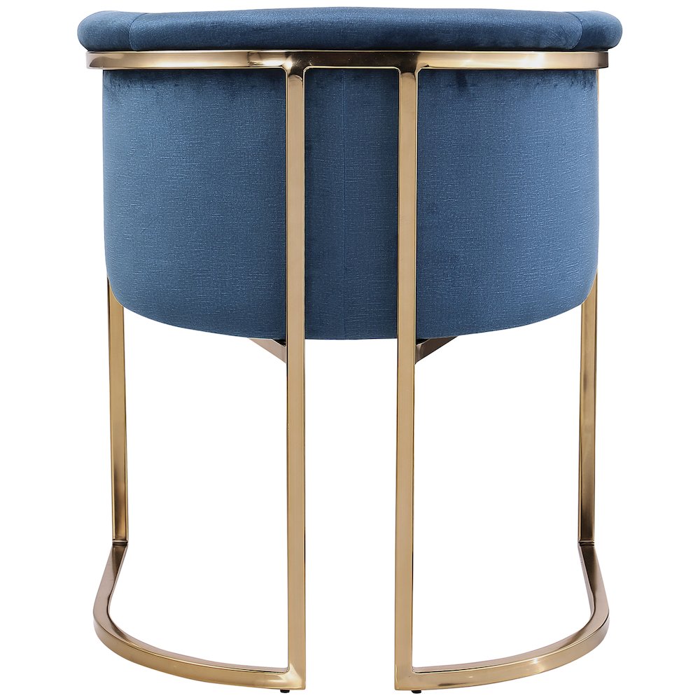 Tierra Navy Velvet Dining Chair
