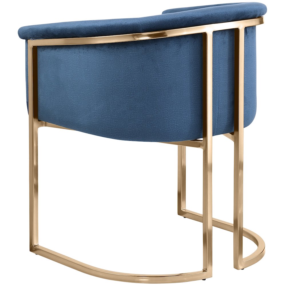 Tierra Navy Velvet Dining Chair