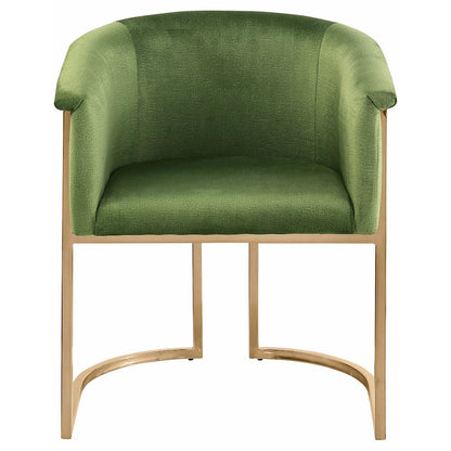 Tierra Olive Velvet Dining Chair