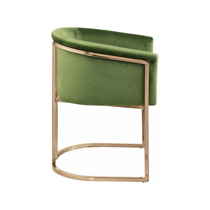 Tierra Olive Velvet Dining Chair
