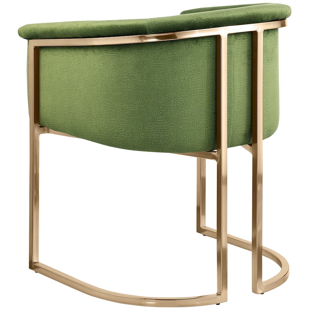 Tierra Olive Velvet Dining Chair