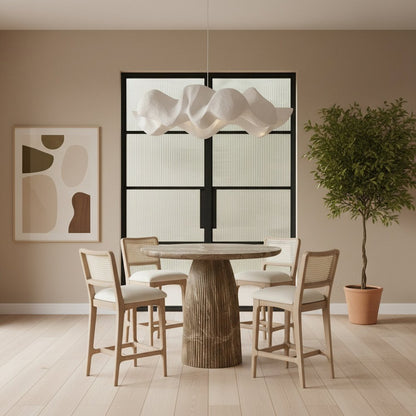 Venosa Beige Concrete Indoor/Outdoor Counter Height Table