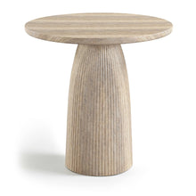Venosa Travertine Concrete Indoor/Outdoor Counter Height Table