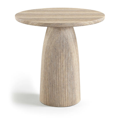 Venosa Travertine Concrete Indoor/Outdoor Counter Height Table