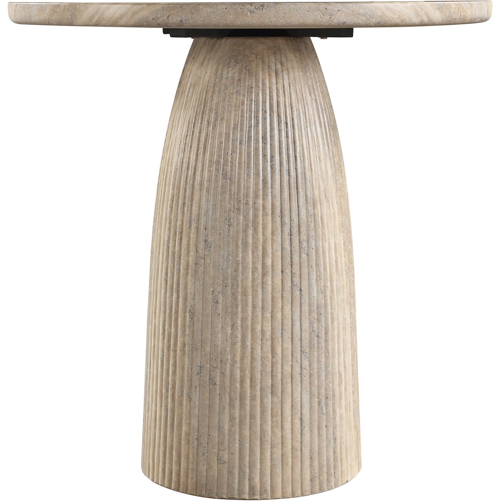 Venosa Travertine Concrete Indoor/Outdoor Counter Height Table