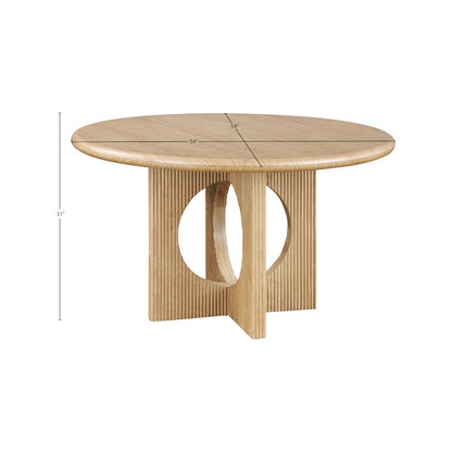 Rivas Natural Oak Dining Table