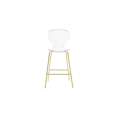 Clarion Gold Metal Stool, Set of 2