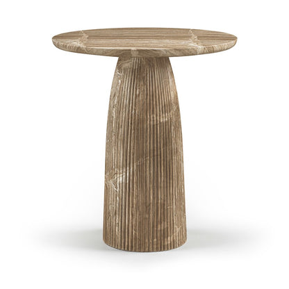 Venosa Beige Concrete Indoor/Outdoor Bar Table