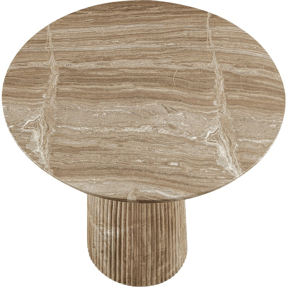 Venosa Beige Concrete Indoor/Outdoor Bar Table