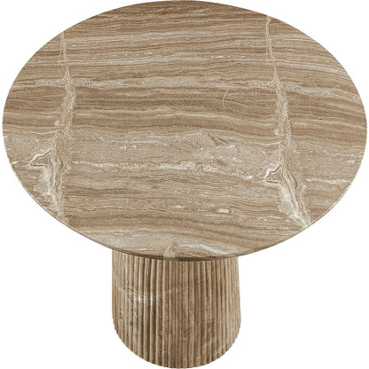 Venosa Beige Concrete Indoor/Outdoor Bar Table