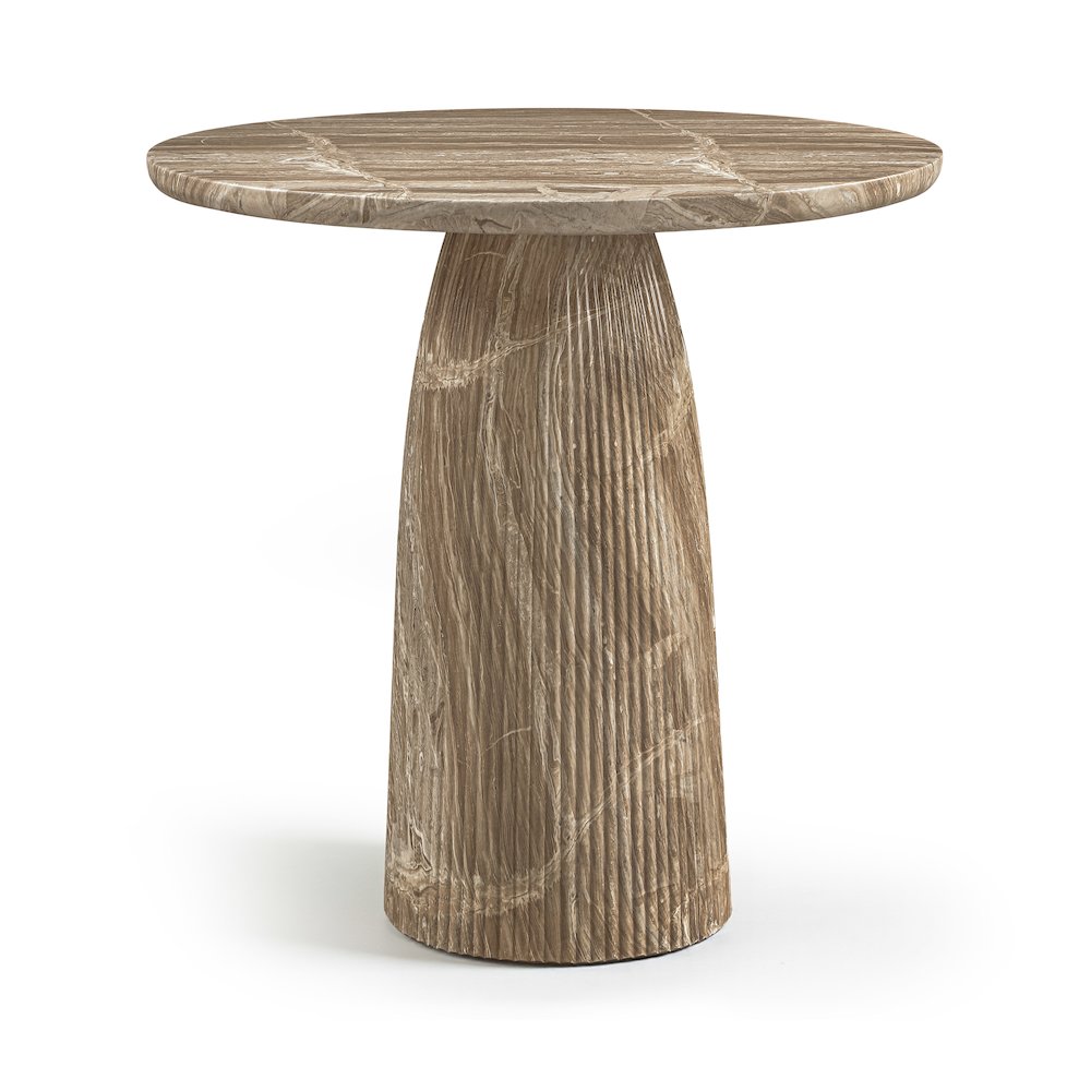 Venosa Beige Concrete Indoor/Outdoor Bar Table
