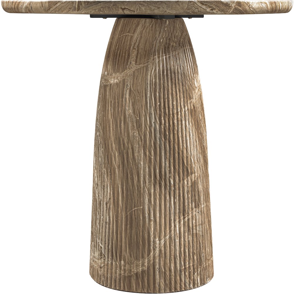 Venosa Beige Concrete Indoor/Outdoor Bar Table