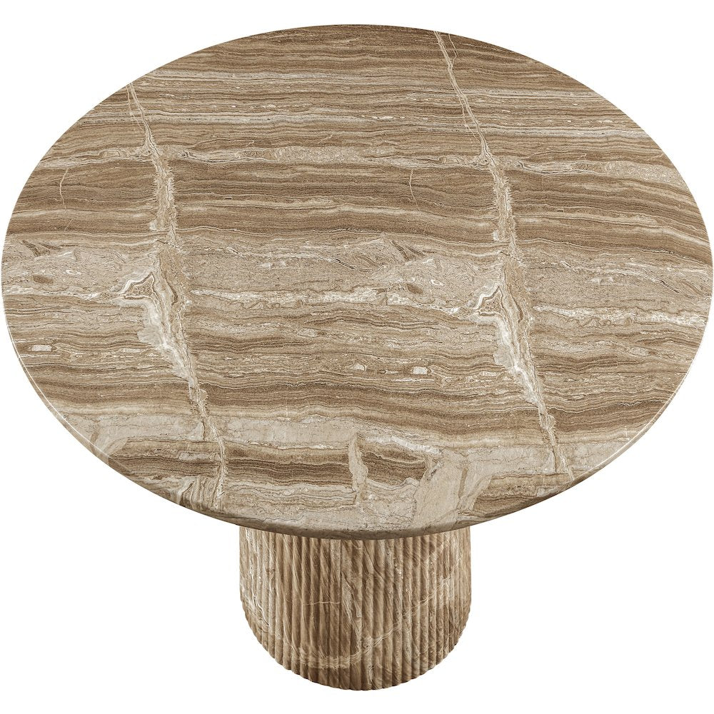 Venosa Beige Concrete Indoor/Outdoor Bar Table