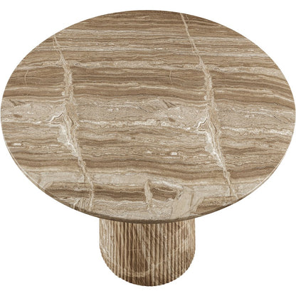 Venosa Beige Concrete Indoor/Outdoor Bar Table