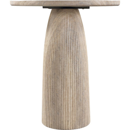 Venosa Travertine Concrete Indoor/Outdoor Bar Table