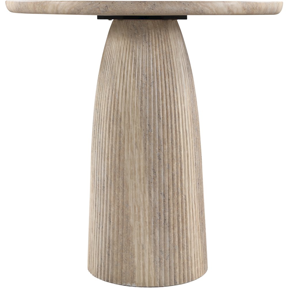 Venosa Travertine Concrete Indoor/Outdoor Bar Table