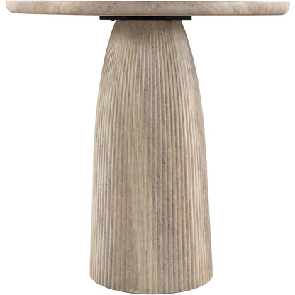 Venosa Travertine Concrete Indoor/Outdoor Bar Table