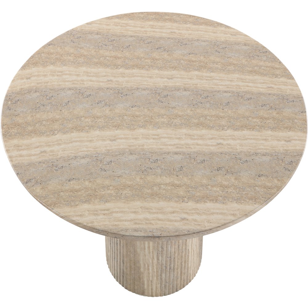 Venosa Travertine Concrete Indoor/Outdoor Bar Table