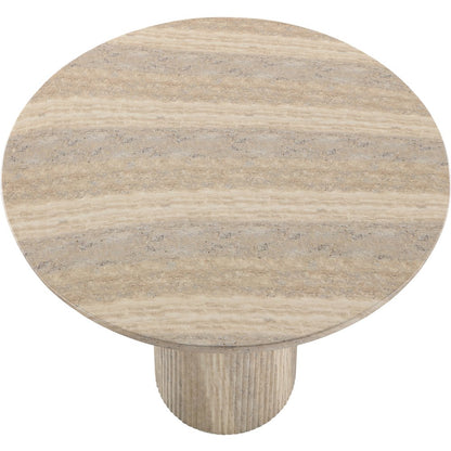 Venosa Travertine Concrete Indoor/Outdoor Bar Table